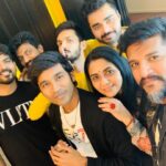 Vignesh Shivan Instagram - With people whom am really fond of & mean a lot to me :)) @anirudhofficial & @dhanushkraja sir :) Dearest buddies @nelsondilipkumar @sreyas88 @thevijayyesudas & @sridevisreedhar mam :) Thanks for the nice moments @siimawards #friends #momentsofmine #momentslikethese