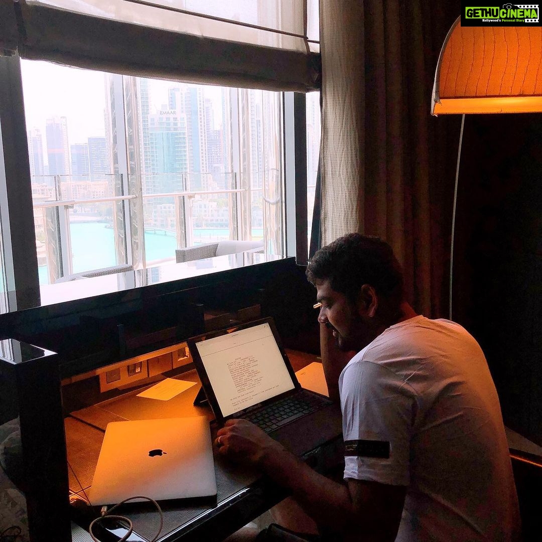Vignesh Shivan Instagram - #SK17 screenplay & dialogues locked π₯³ππ Have always felt that film scripts are like birds π¦ .. they have to be left freely so that they can fly & reach unknown boundaries too ... but later have realised that few scripts are like birds π¦ , a few are like butterflies π¦ & a few are like dinosaurs π¦ better to get them locked so that they can be kept in control π and donβt do much damage later ! π
ππ¬ This one joins the latter category.. !!π All scripts are close to your heart... this one jus opened my heart π ! Made me feel creatively alive , made me emote & think a lot of how scenarios in life can become in unbelievable yet possible situations ... so the decision to travel and write this down in a few days was the plan .. but the time it has taken πππ¨π π¬ LoL ... unexpected but should admit it was the best few days of my life :)) starting from Cannes crossed many countries in these few days :) Traveled in almost all possible means of transport .. π’ π π π² π βοΈ π π Accompanied by nature , itsβ unimaginable patterns that accentuate ur brain & heart sooo much , (one must travel to believe this ...) so many sunrises π
, sunsets .. waves , breeze .. different faces ... smell ... music .. different languages , culture .. sooo many unseen colours , unknown tastes , unique art & imaginations ... things that happen everyday .. but to give the attention they all deserve , to see the right things - at the right the time , from the right place makes all the difference ! After all .., Life is all about collecting good memories & gathering nice experiences .. with that idea .. my intention is fulfilled & my expedition comes to a pause now :) As I am fully in love wit this particular story am all upbeat about , am all geared , loaded & ready to shoot #SK17 very soon with my beloved team , all the experiences & positivity gathered from around the world π Entering Chennai happily to plunge into a #BeastWorkMode π₯³π€©π Cheers to #paris #Cannes #Nice #Montecarlo #cologne #dusseldorf #Athens #santorini #Mykonos #istanbul #dubai π My team πβπ» @gnd_shyam @gautamgangadharan @senthillk7 πππ½π Dubai, United Arab Emirates