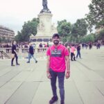 Vignesh Shivan Instagram - 😇🎉 #wanderful_places #paris #parisdiaries #writingcommunity #writing #travel #exploring Républic