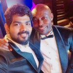 Vignesh Shivan Instagram - With the super talented Actor @jimmyjeanlouis !!! You are a very good & kind human being! Cheers 🥳🥳🥳 see you in India 🇮🇳 soon 🎉🎉🌞🌞🌞 #cannesfilmfestival #cannes2019 #cannes #instacannes @festivaldecannes @atlanticyachtandship #yachtparty Cannes, French Riviera, France