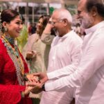 Vignesh Shivan Instagram – With the loving #Thalaivar Rajnikanth sir :) blessing our wedding with his esteemed presence with sooo much of positivity and good will 😇😇😍😍🥰🥰 

Happy to share some great moments on the one ☝️ month anniversary of our special day ☺️☺️😍😍😍 

#dreamymoments #wikkinayanwedding 
😍
.
.
.
.
.
.

Photography by @storiesbyjosephradhik
Filmed by @theweddingfilmer
Makeup by @puneetbsaini
Hair styling by @amitthakur_hair
Designed by @jade_bymk  @monicashah1207 
Styled by @shaleenanathani 
@altair_decor decor by @altair_decor 
Wedding Planners – @shaadisquad