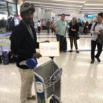 Vignesh Shivan Instagram - And that’s how my man waits for me at my fav #losangeles #airport 😃😀😎✈️