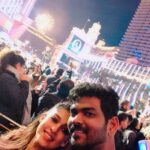 Vignesh Shivan Instagram - #HappyNewYear to all the loved ones around 🥳🥳😇😇😇😇 happy #2019 - let it be amazing , happy , blessed & peaceful for all of us !! Wishes from Nayan & Wikki 😇🥳😍 #NewYear #Countdown #lasvegas #moments #happy2019