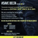 Vignesh Shivan Instagram – #saveDelta it’s worse than what we are thinking !!! Time to help ! Time to get into action !! Worse than the Chennai floods ! 😞