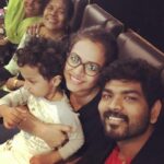 Vignesh Shivan Instagram - #ImaikkaNodigal with Family ! Good to see women crowd in theatres :)) #power of good content and terrific hard work from team @aj_gnanamuthu @anuragkashyap10 @rdrajasekar_clicks @hiphoptamizha And the ever gorgeous #nayanthara 😍