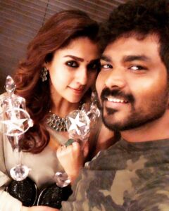 Vignesh Shivan Instagram - Wit my #award and her #awards 😍🤩😘 #nayanthara #proudofyou #keepgoing #girl #aram #hardwork #vijayawards #fanofyou #lookuptoyou #keepwinning