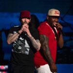Vignesh Shivan Instagram - Best moment of #coachella #lit .. #lifeisbeautiful #eminem #50cent #burnthestage Palm Desert, California
