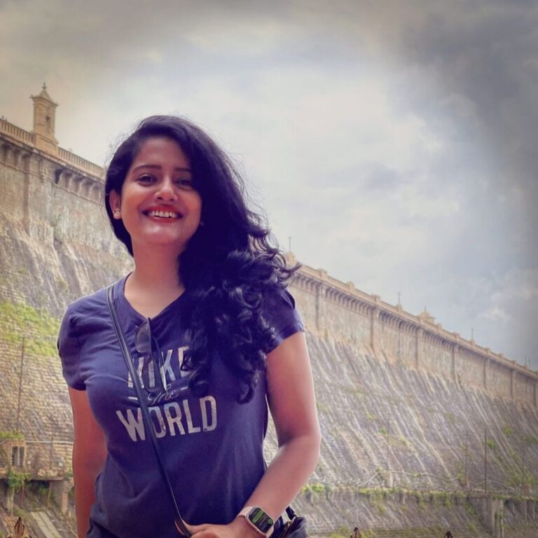 Vishakha Singh Instagram - The advantages of remote working! Took an impromptu trip with the Southern side of the family to KRS dam in Mysore. I last visited Mysore as part of a school trip decades ago. Was lovely revisiting memories of Vrindavan Gardens. Rediscovered the marvels of KRS Dam. The dam was built across the river Kaveri and completed in 1924. The water is used for irrigation in Mysore and Mandya, and it is the main source of drinking water for all of Mysore, Mandya and almost the whole of Bengaluru city. In fact as of today, due to heavy rains, the Krishna Raja Sagara dam filled to full capacity and 75,000 - 1.5 lakh cusecs of water is being released shortly. This trip was made more special as we were travelling with 2 super seniors in the fam who regaled us with their stories of visiting the dam as young teens in 1955! Another proud moment was us seeing the names of a Great Grand Uncle in the family, Dewan T Anand Row and Great Grand Father P Venkanna Rao (who was an assistant Engg at that time at the dam between 1915-1920! ) at the entrance gate of the dam etched on the plaque. Cheers to fun family (chaotic) trips and discovering family trivia! Krs Dam Brindavan