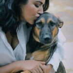 Wamiqa Gabbi Instagram - WARNING: My crush is very cute and might stop your heart! 😳🤍 #dogs #pets #petlove