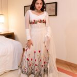 Wamiqa Gabbi Instagram – 🤍♥️💛💚🤎
.
Outfit: @rohitbal_hautecouture 
Jewelery: @kalyanjewellers_official 
Styled by @mohitrai with @tarangagarwalofficial  @teammrstyles 
Makeup : @akriti_raj_chitkara_mua 
Hairstylist: @deepaksheshodiya 
📸 : @pixelavid