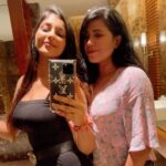 Yaashika Aanand Instagram - • XXlV Vll MMXX • Our incomplete story 💔! Until we meet again <3 • pav • miss u boo .. always in my prayers , thoughts and memories.. the night which ended with all smiles . 🤍 See You On The Other Side