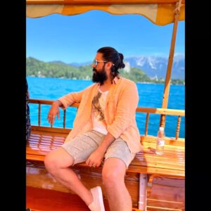 Yash Instagram - In the world of Cheese and Gelato.. where the sun hangs out till late! 
Not reachable at the moment.. lost in a far far away land ❤️ 🧿

#radhikapandit #nimmaRP