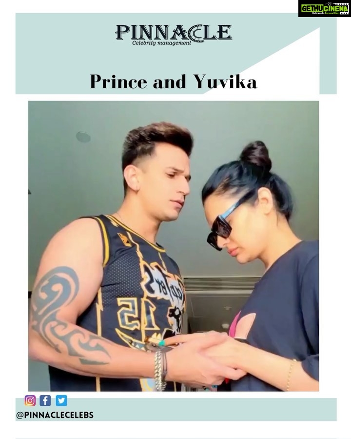 Yuvika Chaudhary Instagram - Sabko Shaadi Zaroor Krna Chaiye funny reels by our exclusive artist @princenarula & @yuvikachaudhary. Celebrity exclusively available for events and brands endorsement. Mail us for business enquiries. ☎️Call Us: +919769551944 #pinnaclecelebritymanagement #pinnacleceleb #yuvikachaudhary #princenarula #celebrity #trending