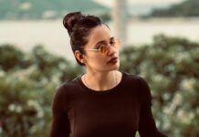 Yuvika Chaudhary Instagram - 1st picture or 2nd picture ? #yuvikachaudhary #picofthrday #instagood Forcefully picture credit by Prince Narula 🙏🏻🤣🤣