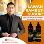 Aaron Aziz Instagram – KINI mengeluarkan produk TERBARU Al-Riqqah Habbatus Sauda  shampoo + conditioner + scalp serum khas untuk membantu melawan rambut gugur! Lelaki & perempuan 💪🏻 Bukan sahaja rambut kurang gugur malah sangat melembutkan dan sihat. 

👉🏻 Info lanjut & promosi 8.8 DM @aaronaziztheoud.hq

#rambutnipis #rambutgugur #aaronaziztheoud #aaronaziz #alriqqah  #shampoorambutgugur #tipsrambutsihat