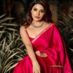 Aathmika Instagram - Her vibe is pretty pink 🐙🍒✨ Outfit - @studio_l_by_lini Makeup and styling- @athmi_makeupstories @athmika_sumithran Photography - @p2click.in Jewellery- @pradejewels
