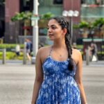 Ahana Kumar Instagram – French Braid , Fish Braid and a Fluttery Dress was what made me toooooo happy yesterday amongst many other things 🦋🥰 Orchard Road, Singapore