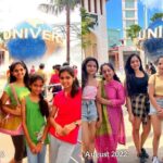 Ahana Kumar Instagram - 10 years apart .. Same Place , Same Month , Same Excitement 🤍🎡 Universal Studios Singapore