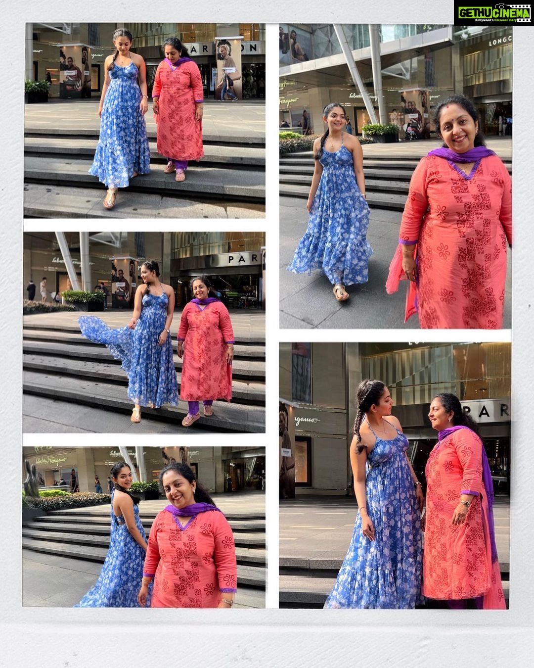 Ahana Kumar Instagram - French Braid , Fish Braid and a Fluttery Dress was what made me toooooo happy yesterday amongst many other things 🦋🥰 Orchard Road, Singapore