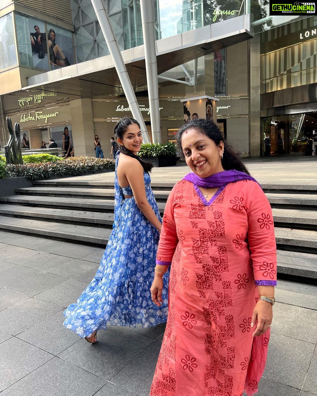 Ahana Kumar Instagram - French Braid , Fish Braid and a Fluttery Dress was what made me toooooo happy yesterday amongst many other things 🦋🥰 Orchard Road, Singapore