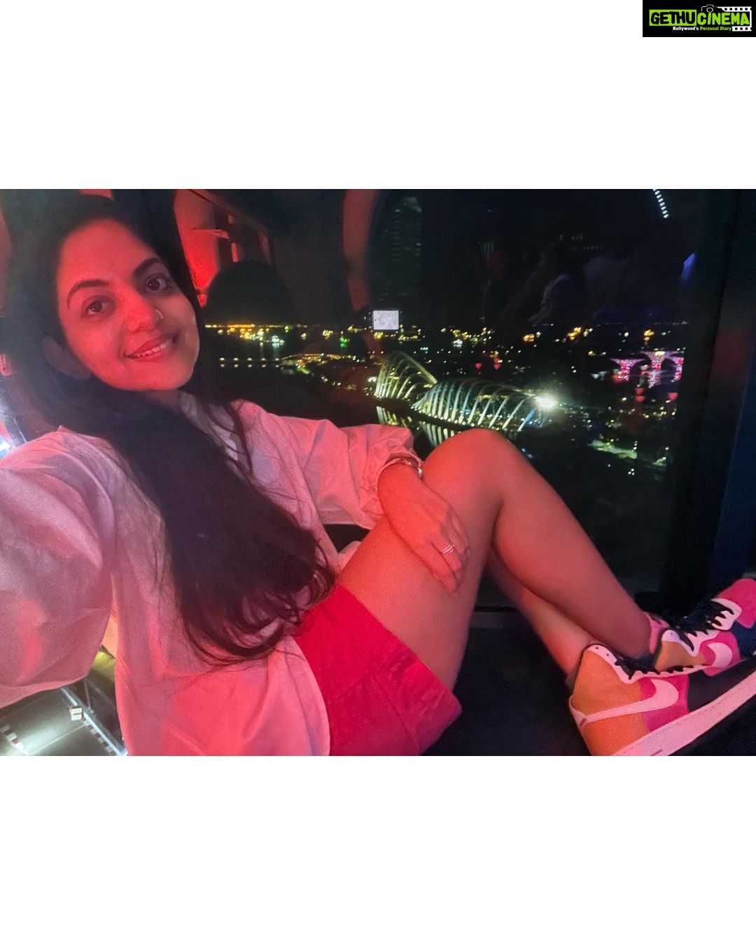 Ahana Kumar Instagram - Flowers , Marina , Merlion , China Town , the breathtaking Singapore Skyline , Mango Sticky Rice and a Shoe that’s got my name on it was what the day looked like 💕 Singapore City