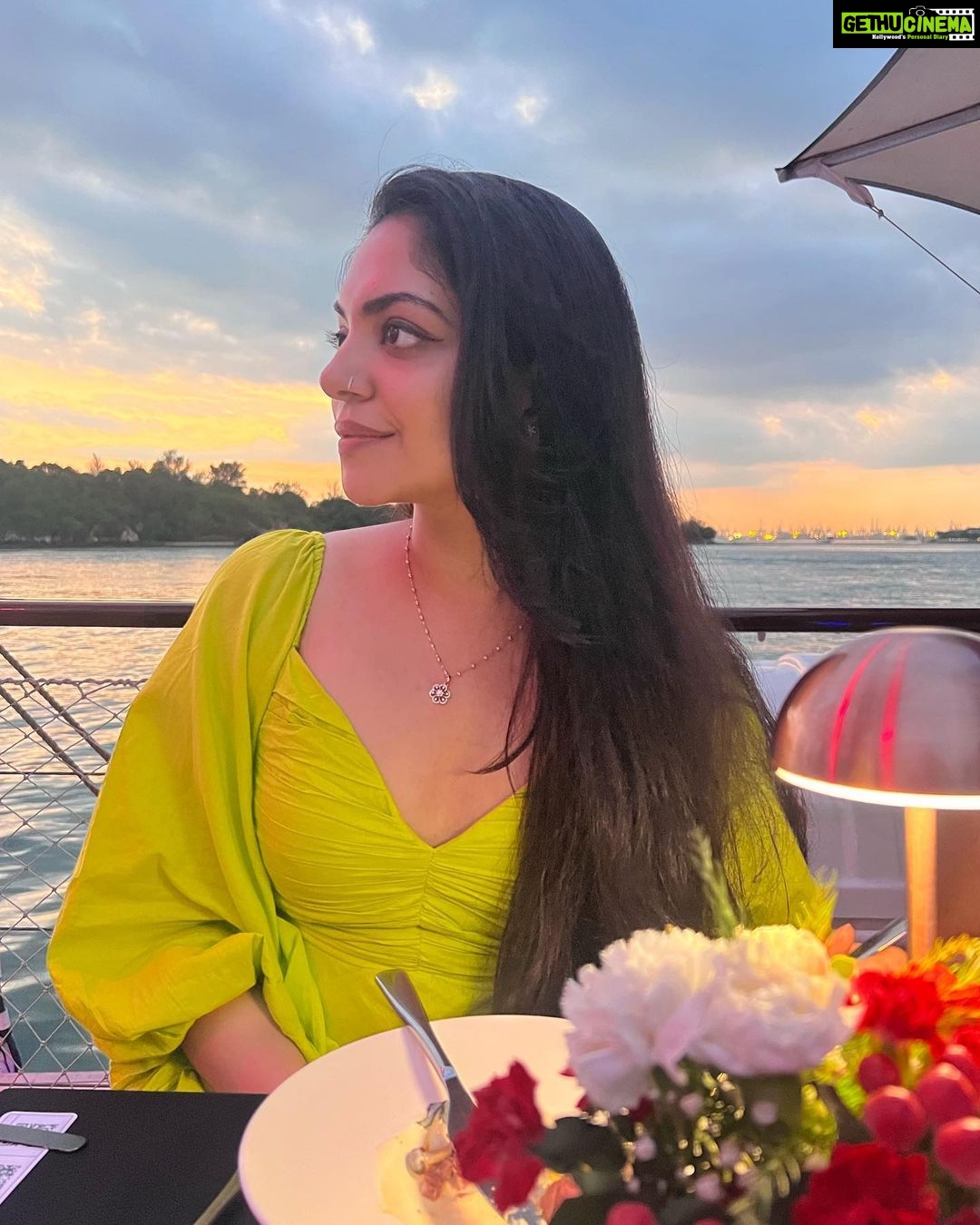 Ahana Kumar Instagram - If I had to have the Royal Albatross behind me and Cable Cars above me , where else could I be .. but the beautiful Singapore .. ? 🦋 Singapore City