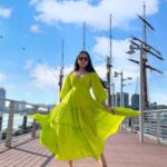 Ahana Kumar Instagram - If I had to have the Royal Albatross behind me and Cable Cars above me , where else could I be .. but the beautiful Singapore .. ? 🦋 Singapore City