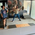 Ahana Kumar Instagram - What do you do at the Gym apart from working out? I go Blah Blah Blah , I look at myself in the mirror , I giggle and I take a lot of pictures. Also in the last 3 years , I trained my trainer to entertain all this. So basically he doesn’t Train Me , He Entertrains Me … @vineeth_thulasidharan 😜😜😜