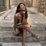 Aindrita Ray Instagram – The medieval walls & the gothic style architecture of old town of Dubrovnik has left me spellbound ✨ Old Town Dubrovnik, Crotia