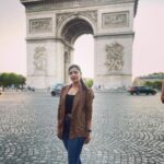 Aishwarya Rajesh Instagram – Beautiful Arc De Triomphe ❤️ Arc de Triomphe