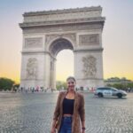 Aishwarya Rajesh Instagram - Beautiful Arc De Triomphe ❤️ Arc de Triomphe