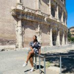 Aishwarya Rajesh Instagram - Rome with me 🤩 Beautiful #colosseum #rome #romeitaly Travel partner @gtholidays.in Colosseum & Forum Romanum