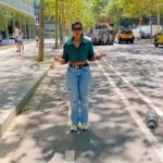 Aishwarya Rajesh Instagram – Chilling on d streets of #barcelona 
#barcelona 
#barcelonastreets 
Travel partner @gtholidays.in