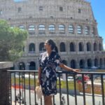 Aishwarya Rajesh Instagram - Rome with me 🤩 Beautiful #colosseum #rome #romeitaly Travel partner @gtholidays.in Colosseum & Forum Romanum