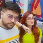 Akanksha Puri Instagram - On this special occasion of Rakshabandhan when we are not together let’s relive some of the best moments we have spent together..we definitely are not one of those siblings who talk so often or express our feelings everyday but let me tell you Bro I love you and I feel blessed to have a brother like you , I wish you get everything you want in life !! Lots of love bro @amihighonlife … miss you …Happy Rakshabandhan ❤️ #happyrakshabandhan