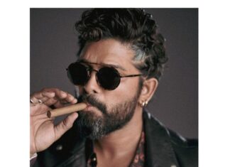 Allu Arjun Instagram - 🖤 Caution ⛔️: Cigar smoking extremely injurious to health 🚭 📸 @avigowariker