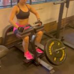 Ameesha Patel Instagram - Burn burn burn is what I feel like while doing seated calf raises, love the feeling of thoroughly worked calves. @klinton81 the best trainer and @unitedstrength ::: super gym 🏋🏻🏋🏻🏋🏻🏋🏻🧿