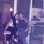 Ameesha Patel Instagram - So as I promised .. zillions of requests for throwback pictures n videos .. Will do THROWBACK WEEKENDS.. started yesterday and here it is another rare pik … @hrithikroshan n me in the house I grew up in South Mumbai .. both our families along with friends were at my home celebrating before starting the shoot of KAHO NAA PYAAR HAIN .. we started filming few days after this picture 💖💖💖🧿
