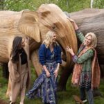 Amy Jackson Instagram - Happy World Elephant Day! ❤️🐘🌍 Happy memories with @ElephantFamily and the #CoExistence campaign that took London by storm this time last year. The stunning herd were modelled on a real-life wild elephant that roams the Nilgiri Hills in Southern India - a special place where humans and elephants are sharing space. The legacy of London lives on: - skilled indigenous communities continue to make the elephant sculptures and live alongside the wild counterparts. They know each of the wild elephants by name and understand their behaviour. They know what crops to plant; where to walk and are deeply connected to nature. CoExistence is a living, breathing @coexistence.story🌱 Buckingham Palace, London