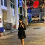 Ananya Nagalla Instagram - Little black dress #ananyangalla Phuket, Thailand
