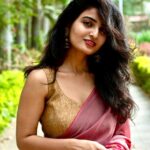 Ananya Nagalla Instagram - Taking you guys back to 2019, the time i was looking chubby and innocent 👻 Dress : @lavanya_kotaru_ #love #ananyanagalla