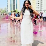 Ananya Nagalla Instagram - colours❤️ Happy holi 🎊 #ananyanagalla