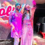 Ananya Nagalla Instagram - colours❤️ Happy holi 🎊 #ananyanagalla