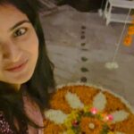 Ananya Nagalla Instagram - Diwali photo dump Did you guys notice the rangoli?😜 #ananyanagalla #diwali
