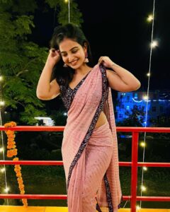 Ananya Nagalla Instagram - Diwali photo dump Did you guys notice the rangoli?😜 #ananyanagalla #diwali