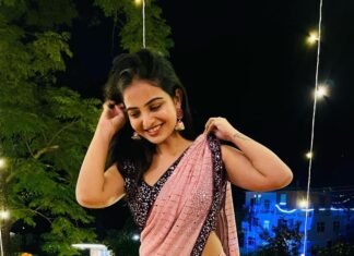 Ananya Nagalla Instagram - Diwali photo dump Did you guys notice the rangoli?😜 #ananyanagalla #diwali