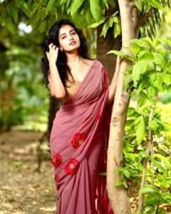 Ananya Nagalla Instagram - Taking you guys back to 2019,  the time i was looking chubby and innocent 👻

Dress : @lavanya_kotaru_ 

#love #ananyanagalla