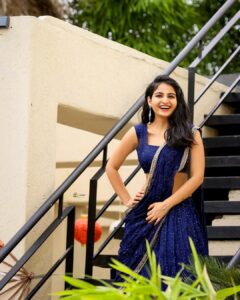 Ananya Nagalla Instagram - 💙❤️💙
Photos from your fav reel of mine😉🤷‍♀️

@ - 📸 @snaplica_official

@ - 👗@madhviartstudio

Stylist : @aksharabingi