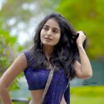 Ananya Nagalla Instagram - நான் உங்கள் பெண் 💙 The Crazy Girl 😉 . . . @ - 📸 @snaplica_official @ - 👗@madhviartstudio