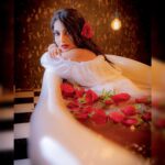 Ananya Nagalla Instagram - Gearing up for my next destination be like🤷‍♀️ Concept Design - The Art of Floral Feminity By, @dheerajroyale @aksharabingi 📸- @dheerajroyale Costume Design & Styling- @aksharabingi @varshha.design.art.styling Makeup- @this_girl_does_makeup @_bhavna_thakur_